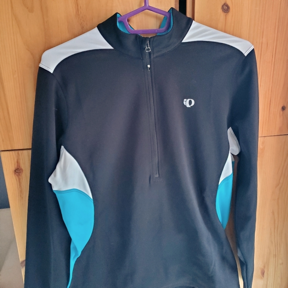 Pearl Izumi Women's Black Cycling 1/4 Zip Top Size XL